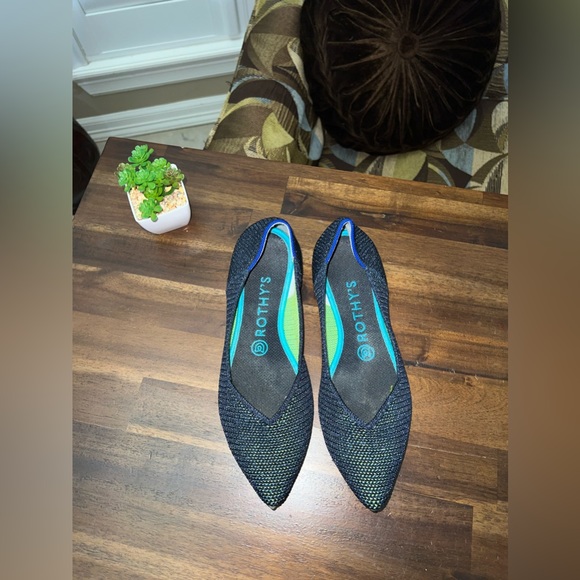 Rothys Limited edition Black Friday Metalic Lattice New Years Eve sparkle - Picture 2 of 6